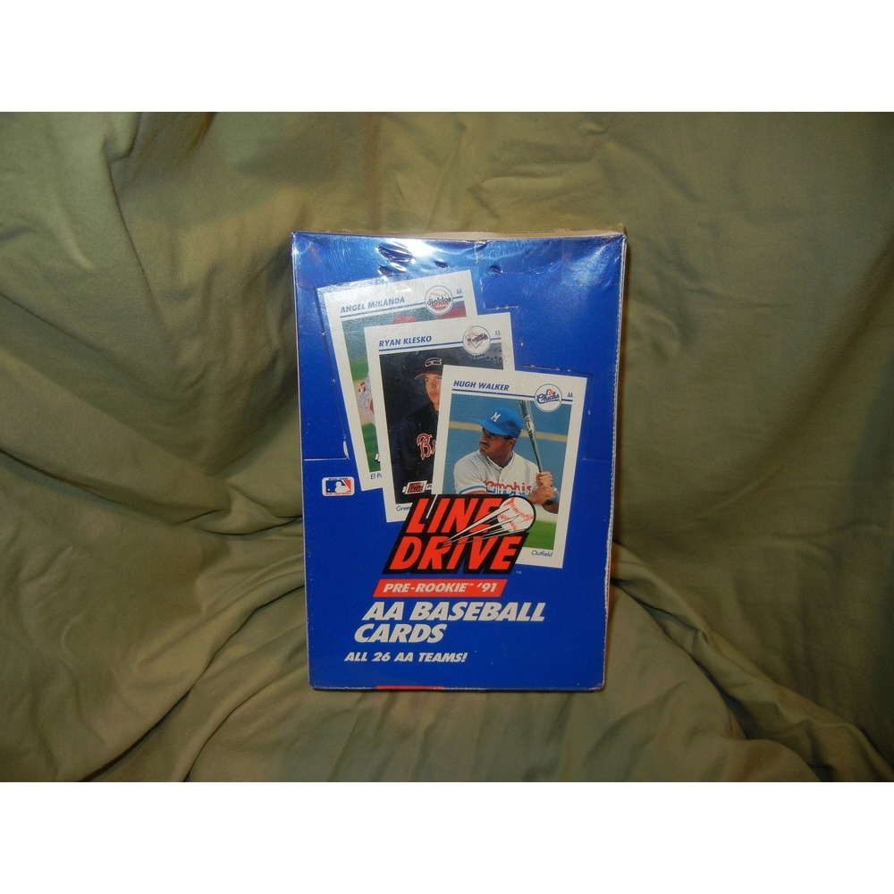 Baseball Cards, Line Drive Pre-Rookie '91 AA Baseball Cards